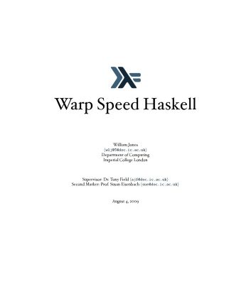 خرید و دانلود نسخه کامل کتاب Warp Speed Haskell