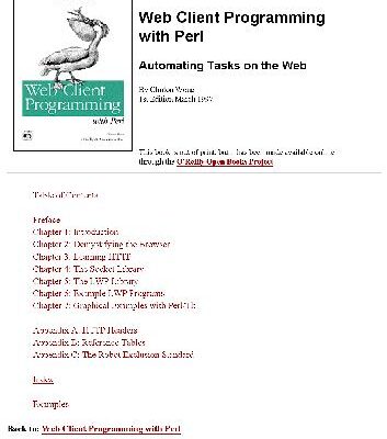 خرید و دانلود نسخه کامل کتاب Web-Client Programming with PERL
