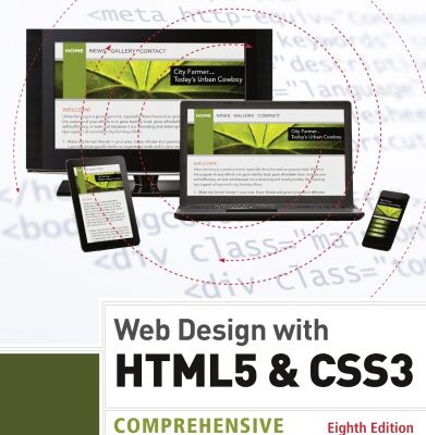 خرید و دانلود نسخه کامل کتاب Web Design with HTML & CSS3 Comprehensive