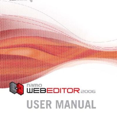 خرید و دانلود نسخه کامل کتاب Web Editor 2006 Manual