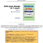خرید و دانلود نسخه کامل کتاب webpage design in 7 days