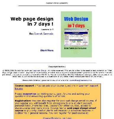 خرید و دانلود نسخه کامل کتاب webpage design in 7 days