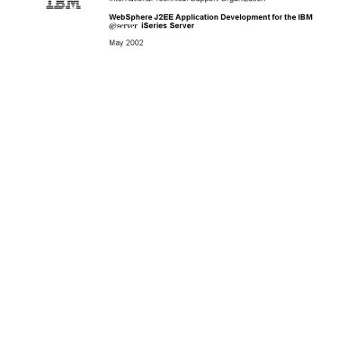 خرید و دانلود نسخه کامل کتاب WebSphere J2EE Application Development for the IBM eserver iSeries Server