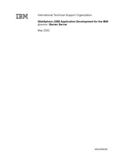 خرید و دانلود نسخه کامل کتاب WebSphere J2EE Application Development for the IBM eserver iSeries Server_68788b4d7caba.jpeg خرید و دانلود نسخه کامل کتاب WebSphere J2EE Application Development for the IBM eserver iSeries Server