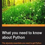 خرید و دانلود نسخه کامل کتاب What you need to know about Python