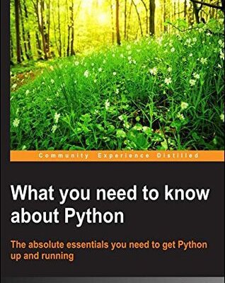 خرید و دانلود نسخه کامل کتاب What you need to know about Python