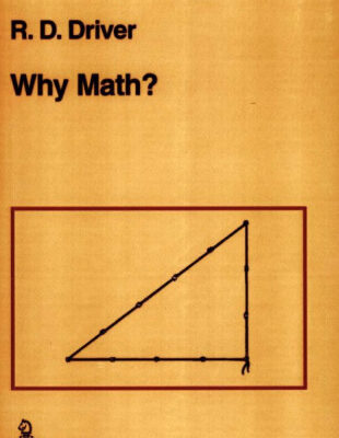 خرید و دانلود نسخه کامل کتاب Why Math?