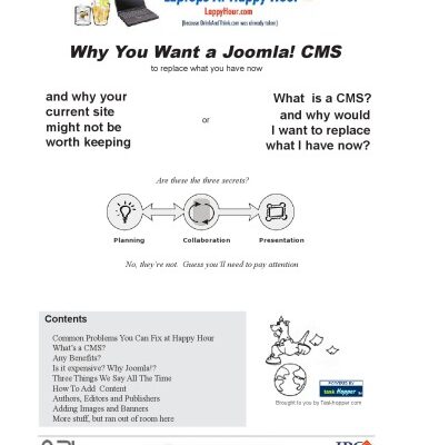 خرید و دانلود نسخه کامل کتاب Why You Want a Joomla! CMS