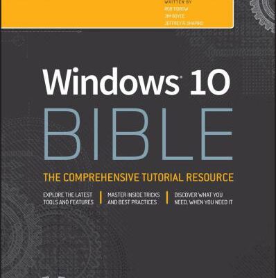 خرید و دانلود نسخه کامل کتاب Windows 10 Bible