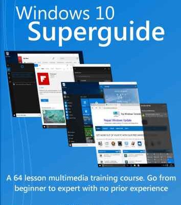 خرید و دانلود نسخه کامل کتاب Windows 10 Superguide