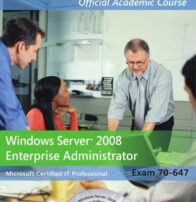 خرید و دانلود نسخه کامل کتاب Windows Server 2008 Enterprise Administrator (70-647)