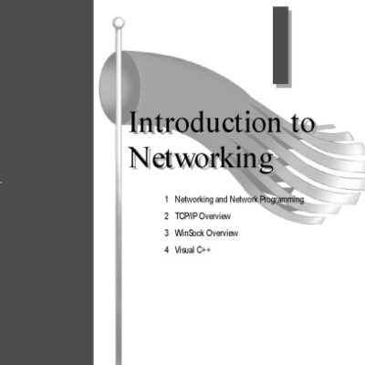 خرید و دانلود نسخه کامل کتاب Windows sockets network programming