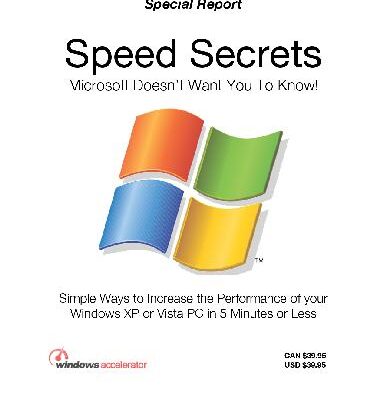 خرید و دانلود نسخه کامل کتاب Windows Speed Secrets – Things Microsoft doesn’t want you to know ….unbeatable