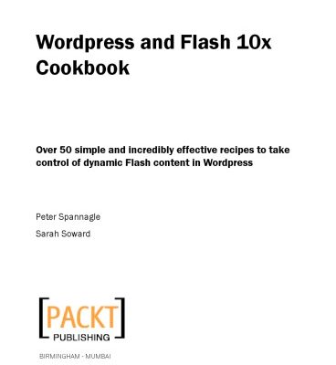خرید و دانلود نسخه کامل کتاب WordPress and Flash 10x cookbook