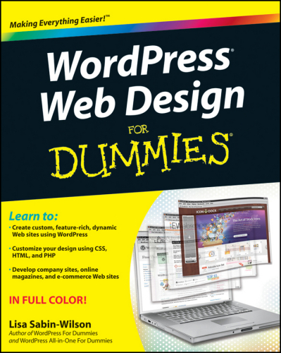 خرید و دانلود نسخه کامل کتاب WordPress web design for dummies