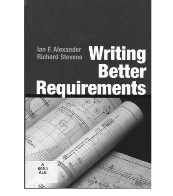 خرید و دانلود نسخه کامل کتاب Writing Better Requirements
