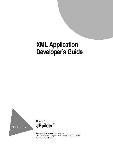 خرید و دانلود نسخه کامل کتاب XML Application Developer’s Guide. JBuilder’_68643f6e7aa01.jpeg خرید و دانلود نسخه کامل کتاب XML Application Developer’s Guide. JBuilder’