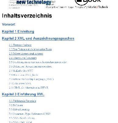 خرید و دانلود نسخه کامل کتاب XML praxis und referenz new technology