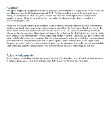 خرید و دانلود نسخه کامل کتاب Zeus Botnet. The missing manual