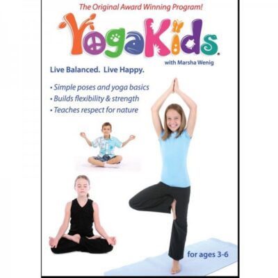 خرید و دانلود آموزش ابتدایی یوگا به کودکان yoga kids تقویت قوای کششی و انعطاف پذیری و سلامت کودک