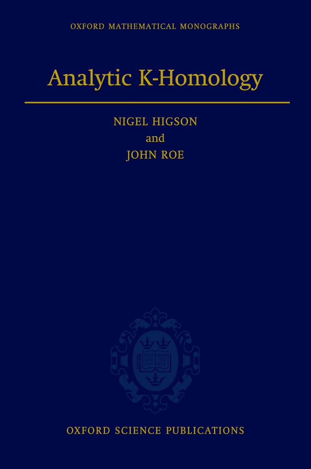 61JWl6JtqCL._AC_SL1500_ خرید و دانلود نسخه کامل کتاب Analytic K-Homology - تصویر 1