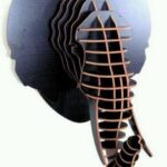 خرید و دانلود طرح دیوارکوب سر فیل