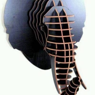 خرید و دانلود طرح دیوارکوب سر فیل