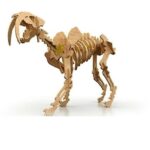 خرید و دانلود طرح معرق دایناسور دندان شمشیری