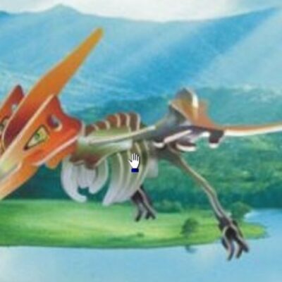 خرید و دانلود طرح معرق دایناسور پرنده ترانادان