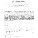 خرید و دانلود نسخه کامل کتاب (0, 1) ideal matrices