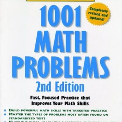 خرید و دانلود نسخه کامل کتاب 1001 Math Problems 2nd (second) Edition byEditors