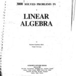 خرید و دانلود نسخه کامل کتاب 3000 Solved Problems in Linear Algebra