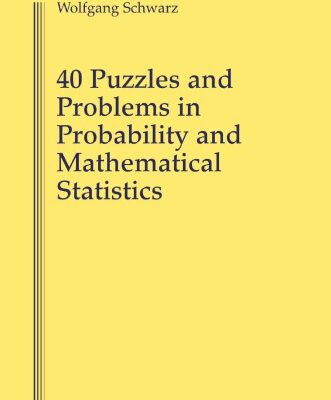 خرید و دانلود نسخه کامل کتاب 40 puzzles and problems in probability and mathematical statistics