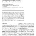 خرید و دانلود نسخه کامل کتاب A Bayesian decision theory approach to variable selection for discrimination