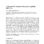 خرید و دانلود نسخه کامل کتاب A Bayesian-like estimator of the process capability index Cpmk