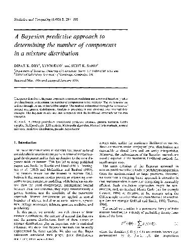 خرید و دانلود نسخه کامل کتاب A Bayesian predictive approach to determining the number of components in a mixture distribution_68a012da32780.jpeg خرید و دانلود نسخه کامل کتاب A Bayesian predictive approach to determining the number of components in a mixture distribution