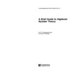 خرید و دانلود نسخه کامل کتاب A brief guide to algebraic number theory