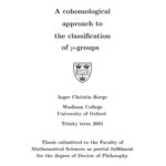 خرید و دانلود نسخه کامل کتاب A cohomological approach to the classification of p-groups