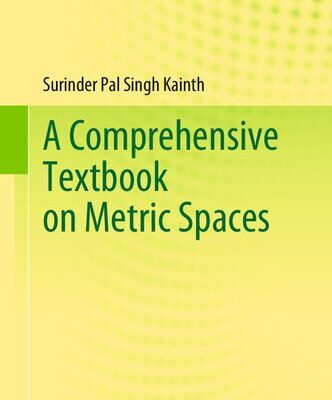 خرید و دانلود نسخه کامل کتاب A Comprehensive Textbook on Metric Spaces