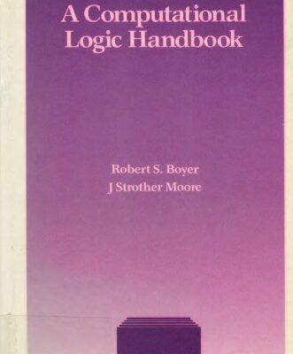 خرید و دانلود نسخه کامل کتاب A Computational Logic Handbook