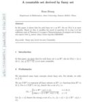 خرید و دانلود نسخه کامل کتاب A countable set derived by fuzzy set