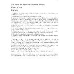 خرید و دانلود نسخه کامل کتاب A Course In Algebraic Number Theory