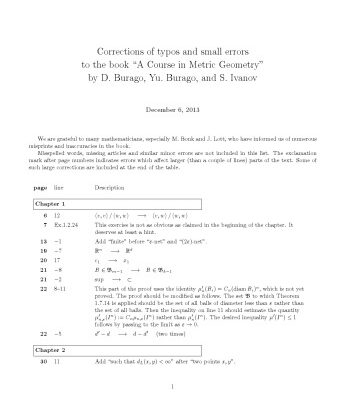 خرید و دانلود نسخه کامل کتاب A course in metric geometry – Corrections of typos and small errors