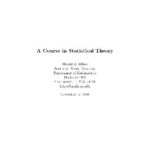 خرید و دانلود نسخه کامل کتاب A Course in Statistical Theory