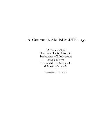 خرید و دانلود نسخه کامل کتاب A Course in Statistical Theory