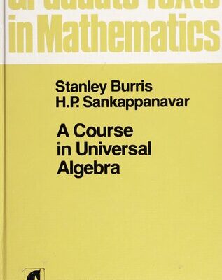 خرید و دانلود نسخه کامل کتاب A Course in Universal Algebra