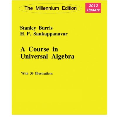 خرید و دانلود نسخه کامل کتاب A Course in Universal Algebra