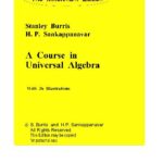 خرید و دانلود نسخه کامل کتاب A Course in Universal Algebra