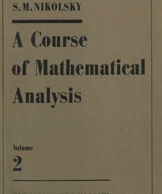 خرید و دانلود نسخه کامل کتاب A Course of Mathematical Analysis (Vol. 2)