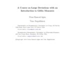 خرید و دانلود نسخه کامل کتاب A Course on Large Deviations with an Introduction to Gibbs Measures